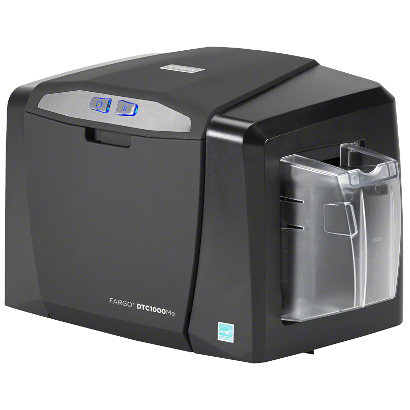 FARGO  DTC1000Me Monochrome ID Card Printer and Encoder